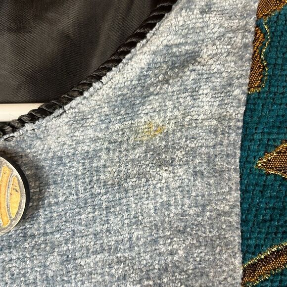 Vintage 1990s Alex Ku Blue Patchwork Cotton Jacket - Picture 9 of 9